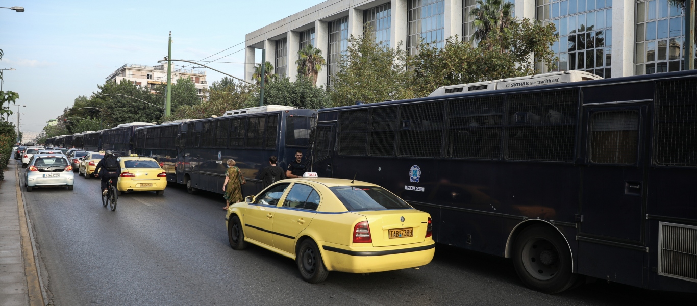 Νέες κυκλοφοριακές ρυθμίσεις και την Τρίτη (13/10) έξω από το Εφετείο Αθηνών