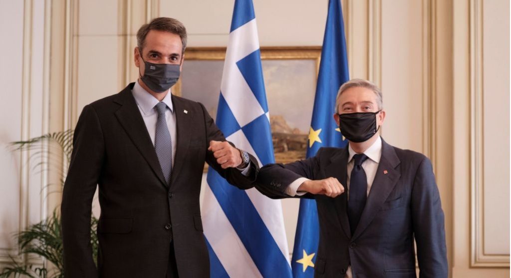 Κ.Μητσοτάκη σε Καναδό ΥΠΕΞ: «Συνεχιζόμενη η παραβατικότητα και η προκλητικότητα της Τουρκίας» (φώτο)