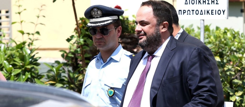 Στο Εφετείο ο Β.Μαρινάκης – Καταθέτει αυτή την ώρα για την υπόθεση των «28»