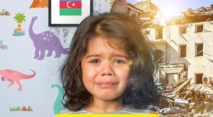 Προπαγάνδα από τους Αζέρους: Πήραν σχολική φωτογραφία κοριτσιού και κατηγόρησαν την Αρμενία για επιθετικότητα (φώτο)