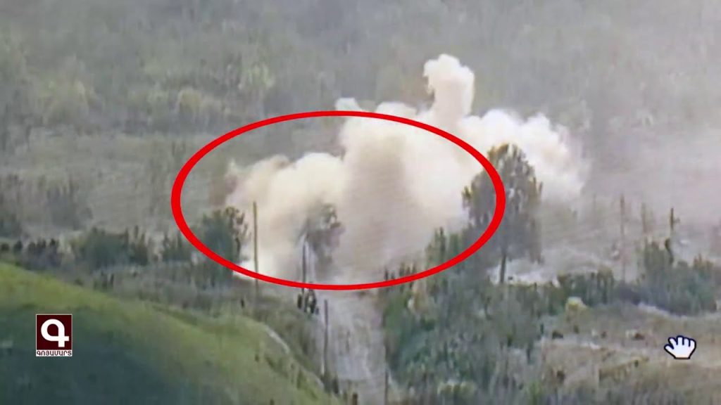 Οι δυνάμεις της Αρμενίας σφυροκοπούν τους Αζέρους (βίντεο)