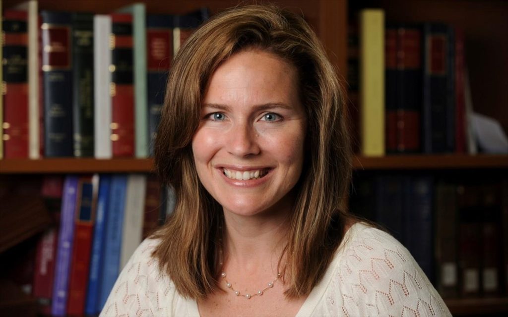 Στις 22 Οκτωβρίου η επικύρωση του διορισμού της εκλεκτής του Τραμπ Έιμι Κόνεϊ Μπάρετ