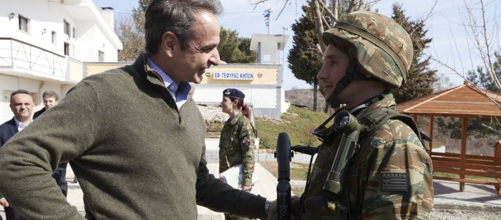 Στην Σαμοθράκη ο πρωθυπουργός Κυριάκος Μητσοτάκης