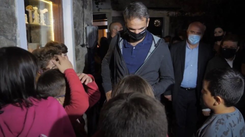 Σαμοθράκη: Το Κάστρο της Χώρας επισκέφθηκε ο Κυριάκος Μητσοτάκης