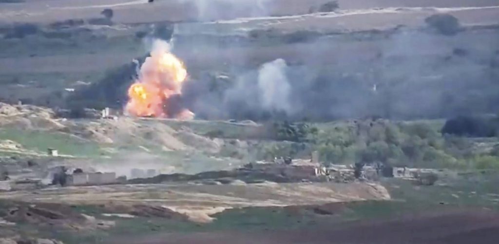 Η Αρμενία κατηγορεί το Αζερμπαϊτζάν ότι παραβίασε την κατάπαυση πυρός