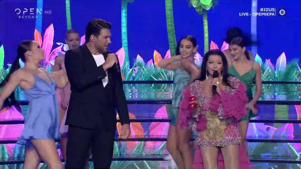 J2US: Η εμφάνιση της Ζ.Σαπουντζάκη προκάλεσε… χαμό στο πλατό (βίντεο)