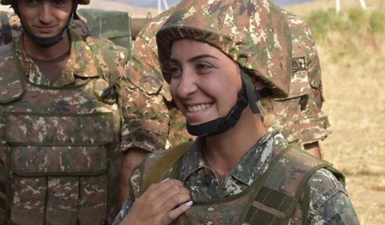 Εθελόντριες από την Αρμενία κατατάσσονται στον στρατό να βοηθήσουν στον αγώνα στο Αρτσάχ
