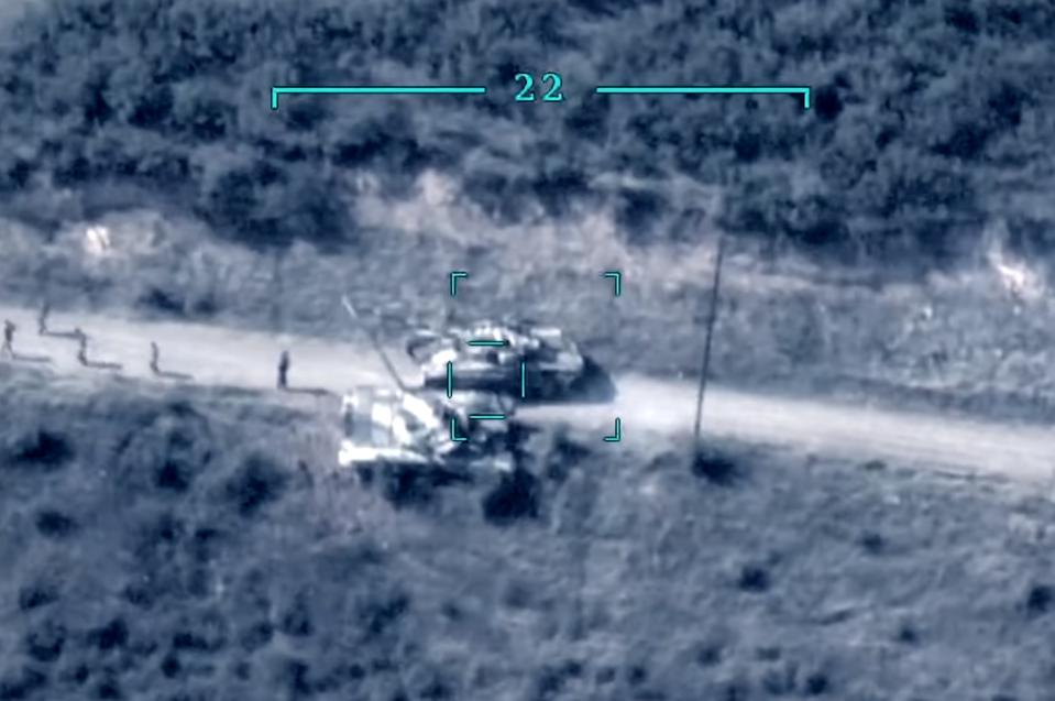 Οι Αζέροι συνεχίζουν να σφυροκοπούν τους Αρμένιους στο Αρτσάχ με drones (βίντεο)