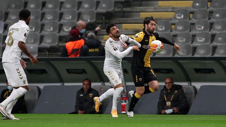 Europa League: «Λύγισε» στην Πορτογαλία η ΑΕΚ – Έχασε (3-0) από την Μπράγκα