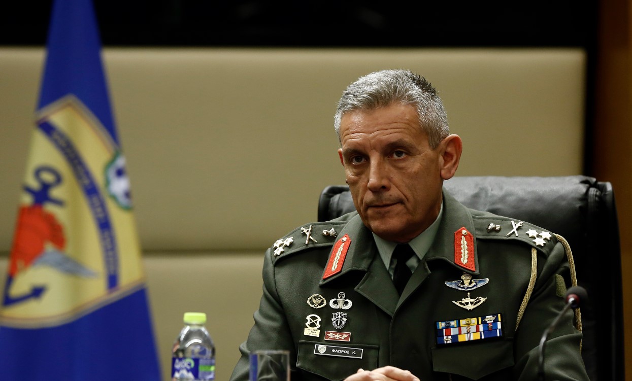 Α/ΓΕΕΘΑ Κ.Φλώρος: Συναντήθηκε με τον ΣΕΑ Α.Ντόκο (φώτο)