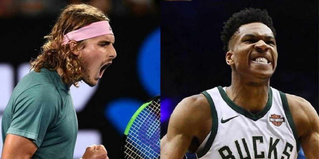 O Σ.Τσιτσιπάς «τρολάρει» τον Γιάννη Αντετοκούνμπο – «Πάντα μιλάς τόσο πολύ στην προπόνηση;» (βίντεο)