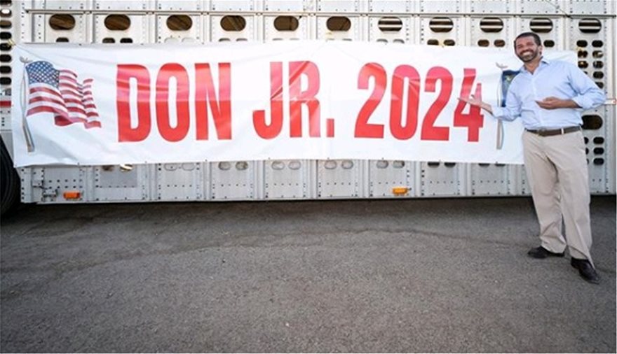 Ο γιος του Ν.Τραμπ υποψήφιος για τις εκλογές του 2024; – Η ανάρτηση που άναψε την συζήτηση