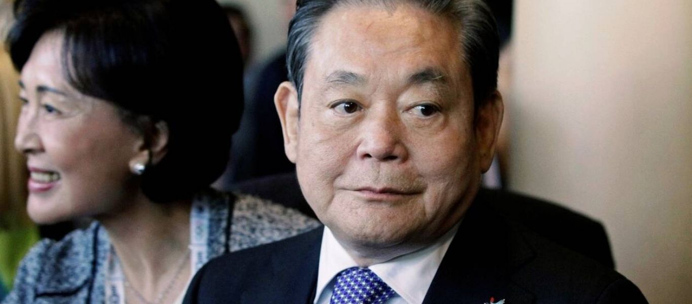 Πέθανε ο 78χρονος πρόεδρος της Samsung