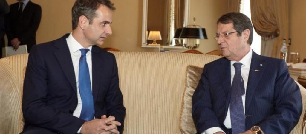 Γεύμα Κ.Μητσοτάκη – Ν.Αναστασιάδη στην οικία του πρωθυπουργού στο Λυκαβηττό