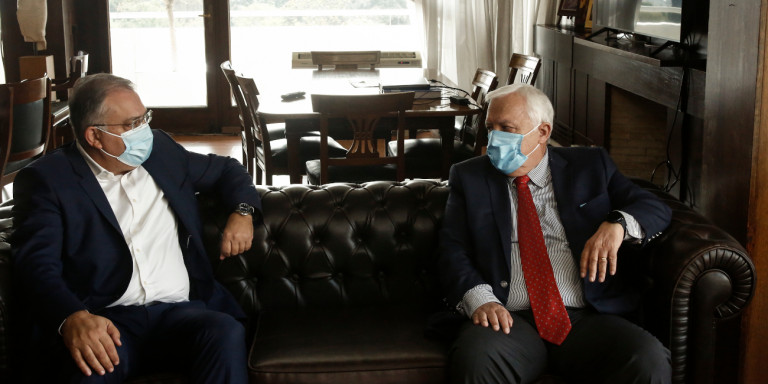 Ο Τ.Θεοδωρικάκος ενημέρωσε τον Α.Παπαδόπουλο για τις αλλαγές στον ΑΣΕΠ