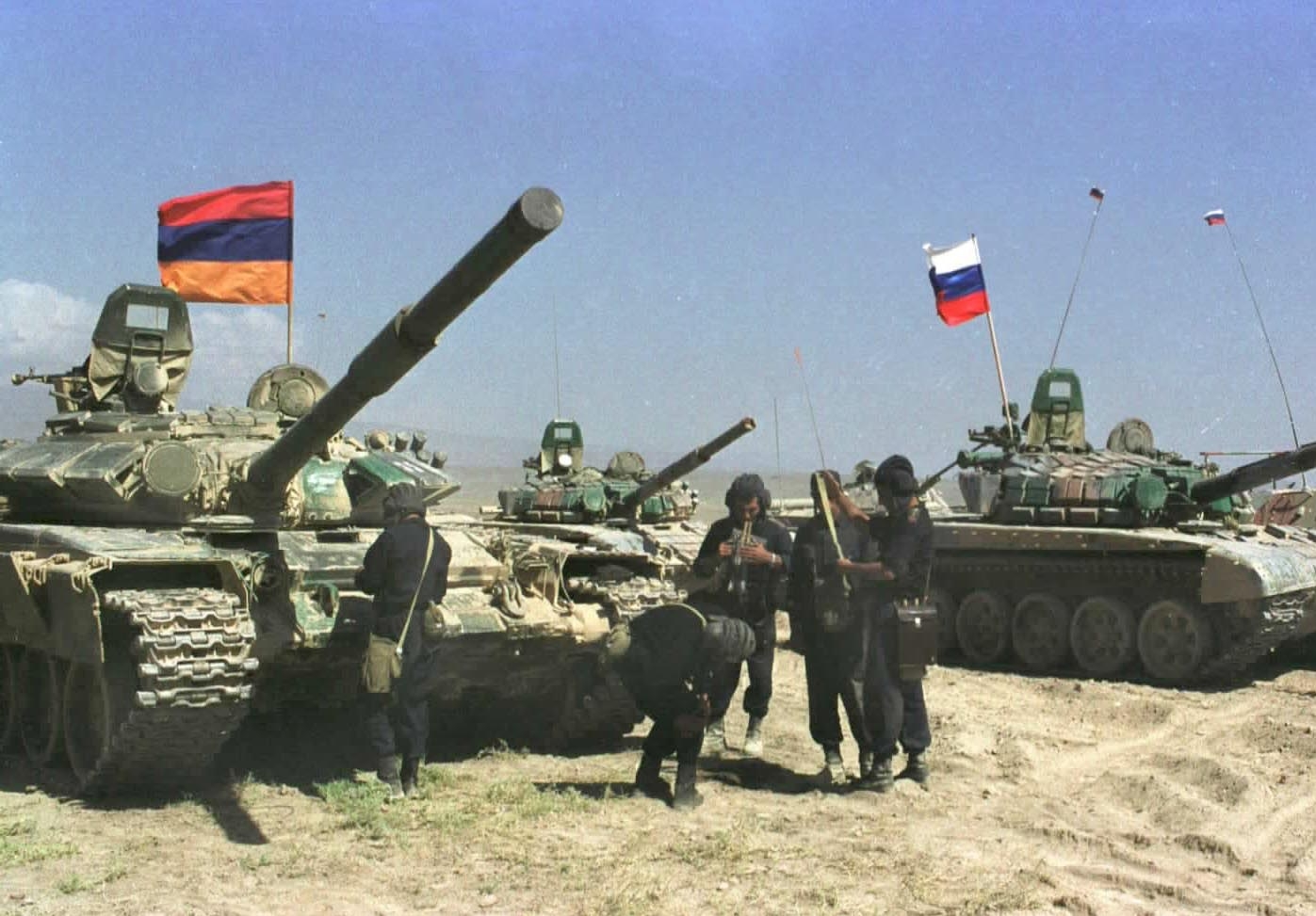 Ρωσικά στρατεύματα αναπτύχθηκαν στα σύνορα της Αρμενίας με το Ναγκόρνο-Καραμπάχ