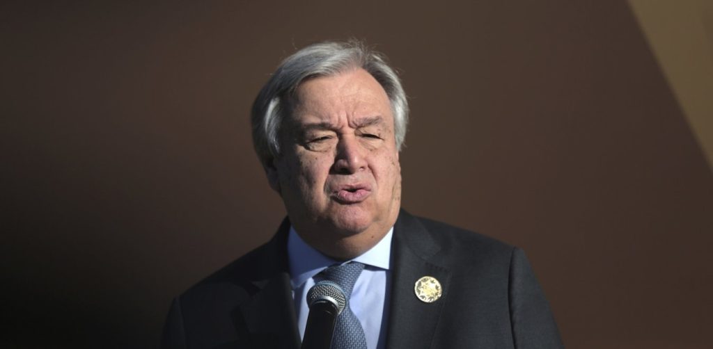 Α.Γκουτέρες σε Ν.Αναστασιάδη: «Επαναλαμβάνω τη διάθεση των καλών μου υπηρεσιών για την επανέναρξη των συνομιλιών»