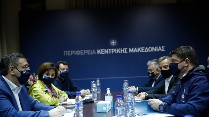 Έκτακτη υγειονομική σύσκεψη για τη διαχείριση της πανδημίας σε Μακεδονία και Θράκη