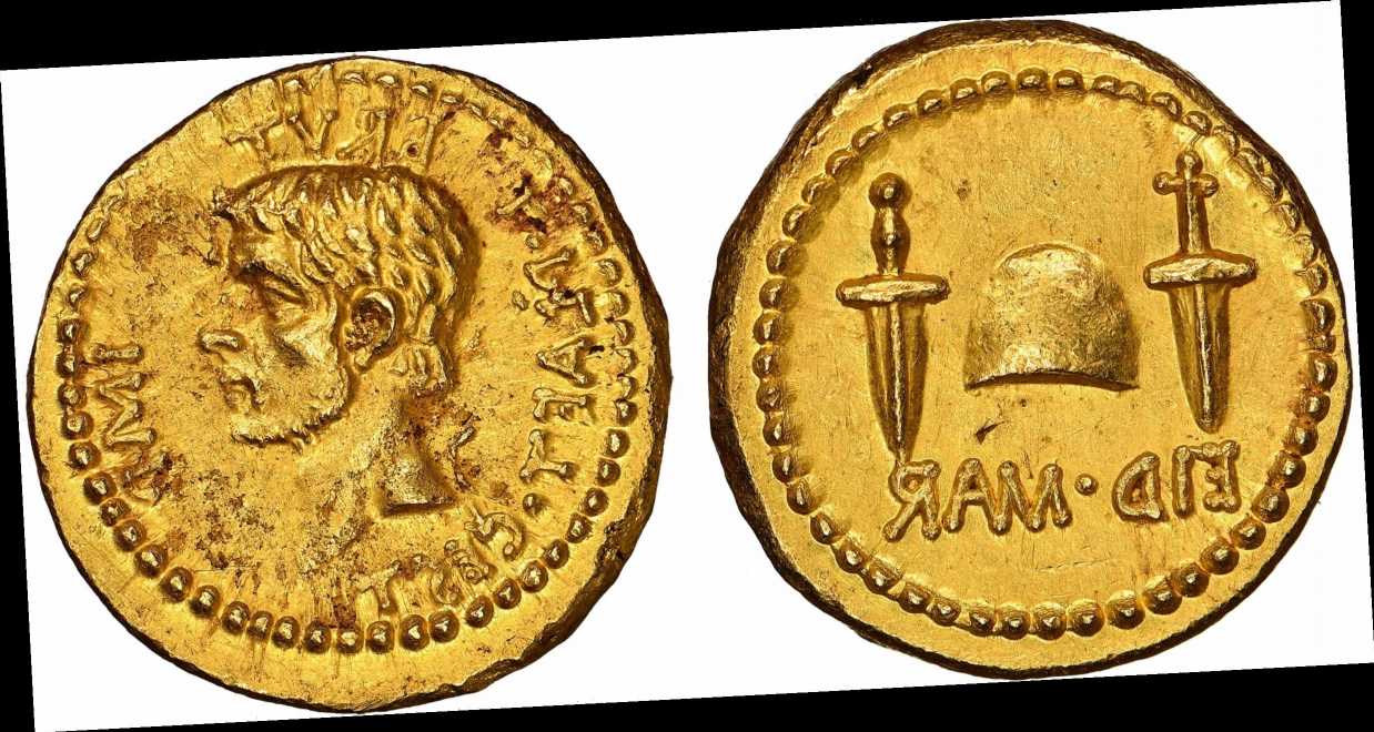 Νόμισα 2.000 ετών πωλήθηκε έναντι 3,58 εκατ. ευρώ – Απεικόνιζε τον Ιούλιο Καίσαρα (βίντεο)