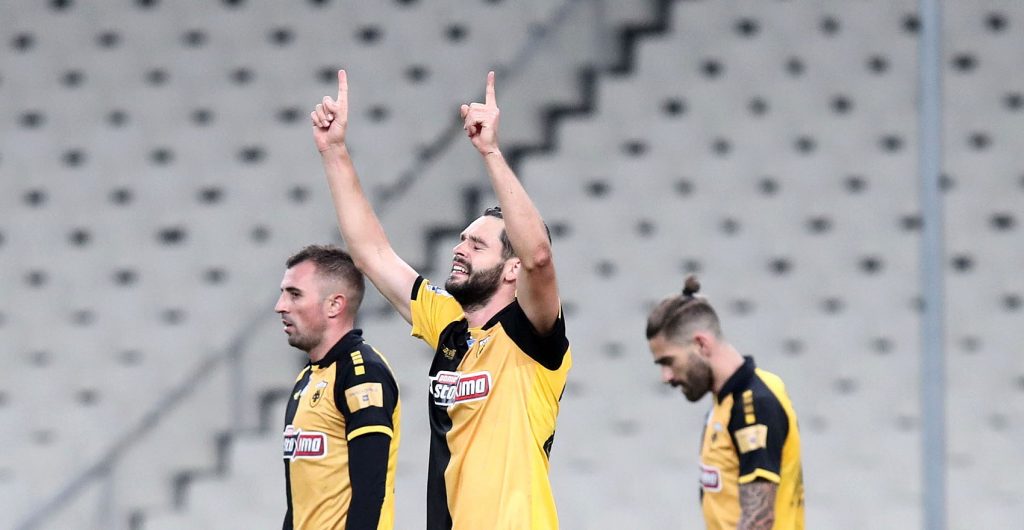 Ελληνικό πρωτάθλημα: Νίκησε (2-1) τον ΟΦΗ στο ΟΑΚΑ η ΑΕΚ