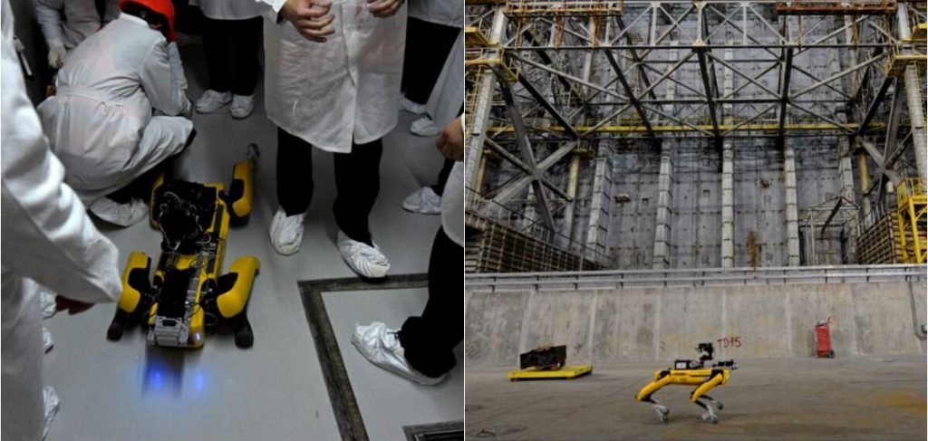 Σκύλος-ρομπότ στάλθηκε στη ραδιενεργή ζώνη του Τσερνόμπιλ για να δοκιμαστεί στην ανίχνευση της ακτινοβολίας (βίντεο)