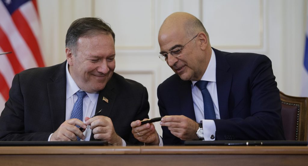 Επιστολή Μ.Πομπέο σε Ν.Δένδια: «Αποδοκιμάζουμε τις ενέργειες της Τουρκίας»