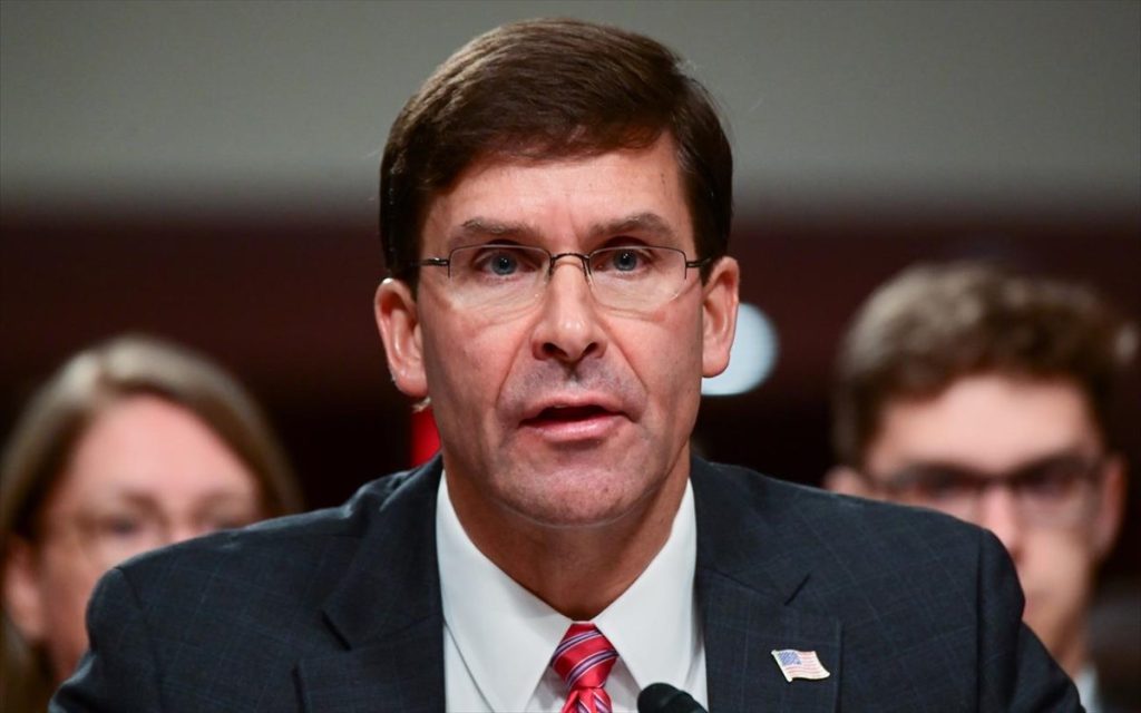 Παραιτείται ο Αμερικανός ΥΠΑΜ Μαρκ Έσπερ