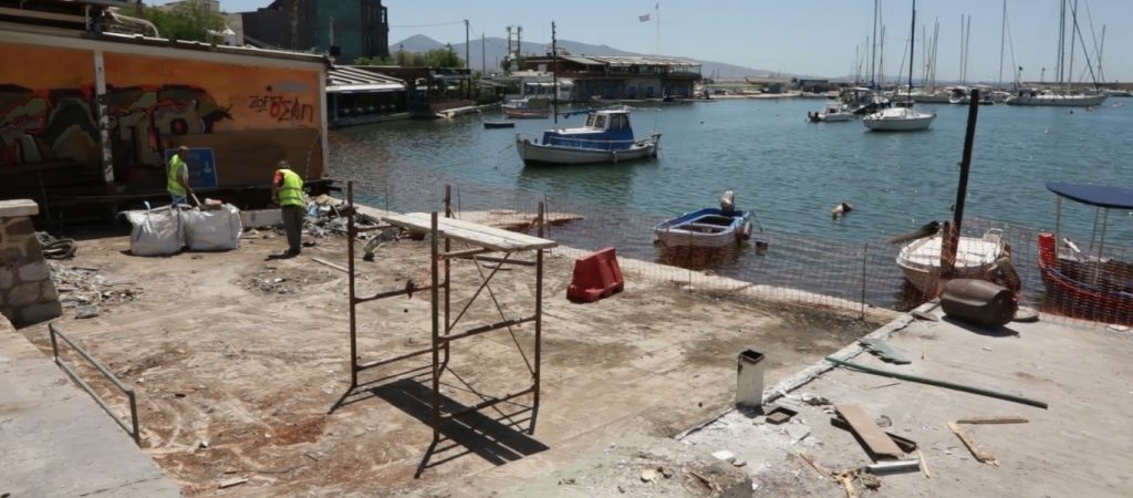 Νέες κυκλοφοριακές ρυθμίσεις στο Μικρολίμανο λόγω της ανάπλασης