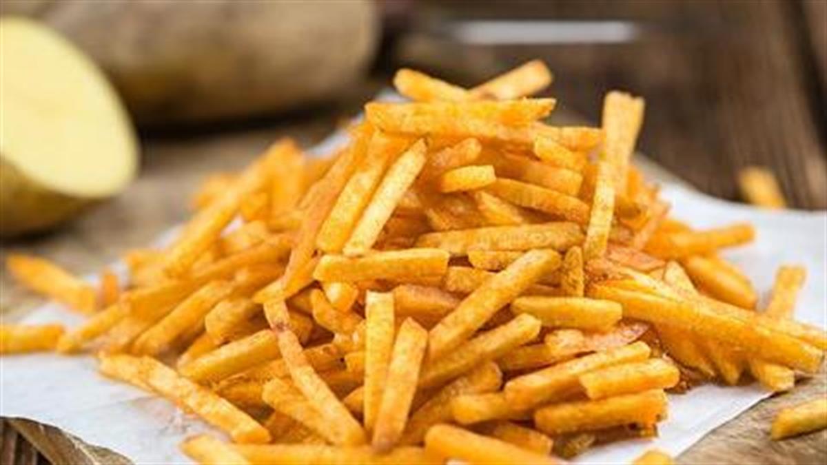 Τηγανιτές πατάτες: Με αυτόν τον τρόπο θα τις κάνετε πιο… υγιεινές