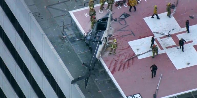 Βίντεο: Ελικόπτερο που μετέφερε καρδιά για μεταμόσχευση συνετρίβη σε ταράτσα νοσοκομείου