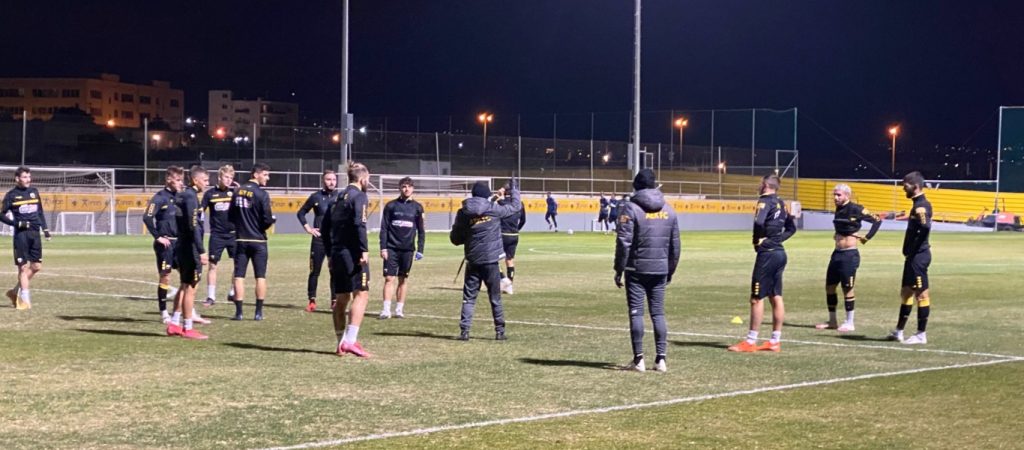 ΑΕΚ: Προπόνηση χωρίς τους θετικούς και με τα απαραίτητα μέτρα