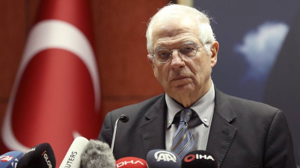Κάποιος να μαζέψει τον  «Ύπατο Εκπρόσωπο της ΕΕ» Ζοζέπ Μπορέλ που έχει  γίνει φερέφωνο της Άγκυρας