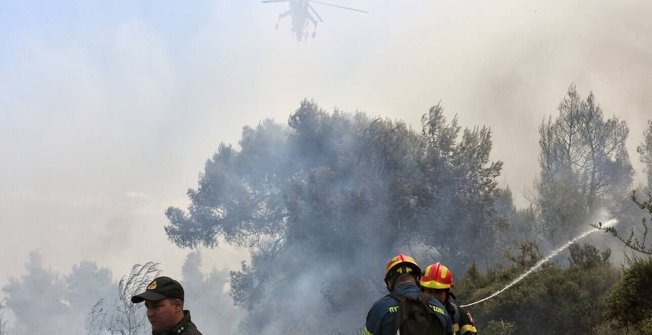 Φωτιά στο Πικέρμι (φωτό)