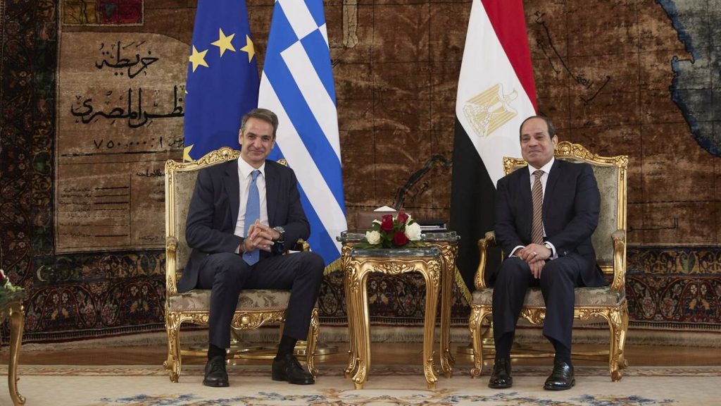 Κοινές δηλώσεις Μητσοτάκη – Σίσι  μετά την συναντησή τους στο Μέγαρο Μαξίμου