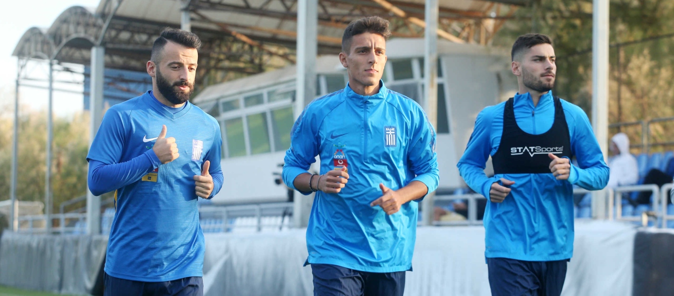 Εθνική Ελλάδος: Χωρίς τους Γ.Μασούρα και Μ.Σιώπη η τελευταία προπόνηση