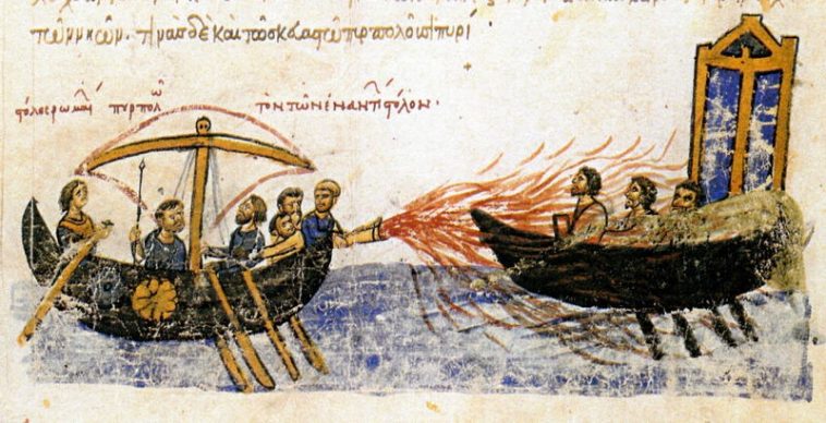 Υγρό πυρ: Οι «βόμβες ναπάλμ» των Βυζαντινών (βίντεο)