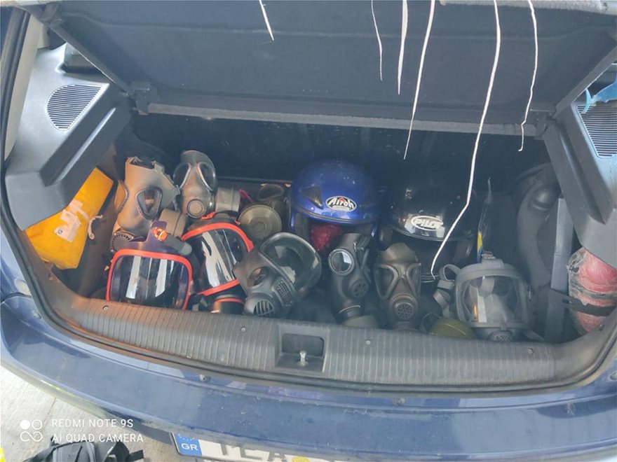 Εντοπίστηκαν αυτοκίνητα με «πολεμοφόδια» σε ελέγχους στο κέντρο της Αθήνας (φωτο)