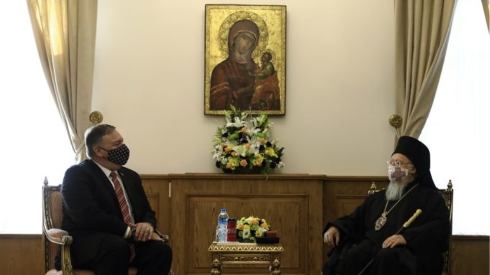 Τουρκικά ΜΜΕ «στοχοποιούν» τον Βαρθολομαίο λόγω επίσκεψης Μ.Πομπέο: «Είναι γκιουλενιστής»