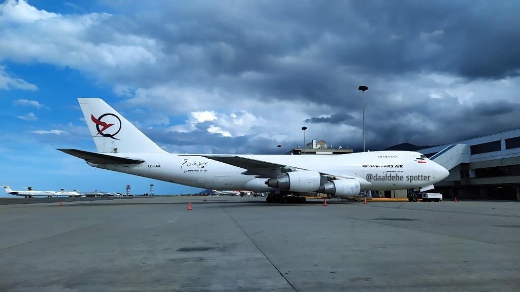 Φωτογραφίες: Το Boeing 747 των  Ιρανών «Φρουρών της Επανάστασης» στο αεροδρόμιο του Καράκας