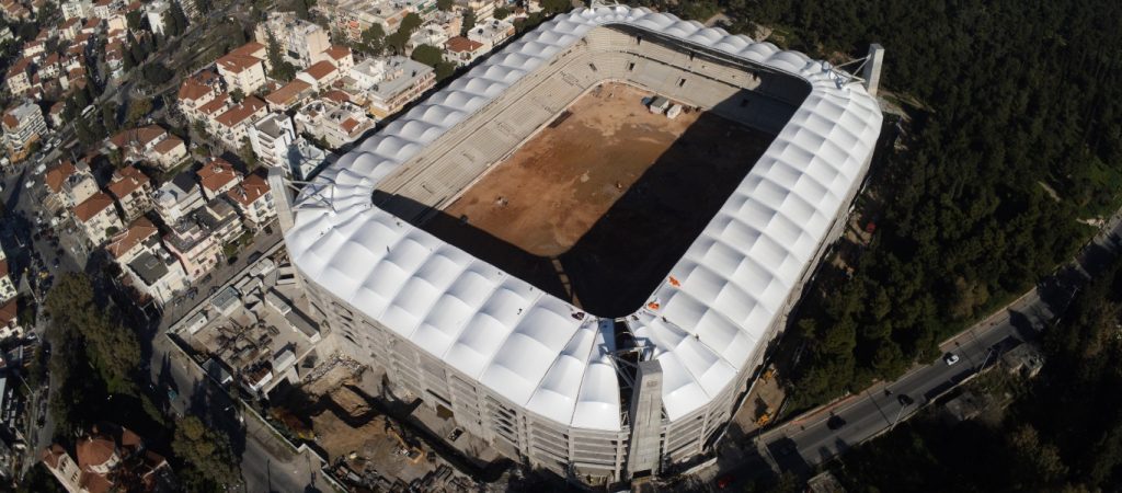 ΑΕΚ: Το εσωτερικό του νέου γηπέδου μέσω φωτογραφίας 360 μοιρών (φώτο)
