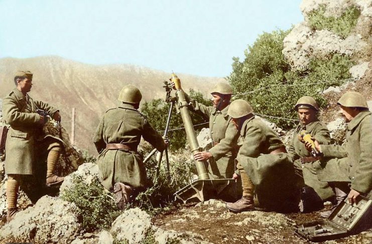 Στις 22 Νοεμβρίου του 1940 ο ελληνικός στρατός μπαίνει στην Κορυτσά