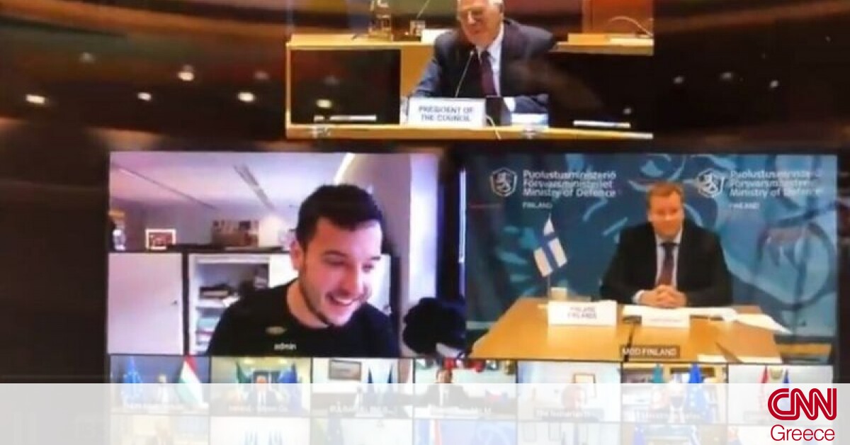 Ολλανδός ρεπόρτερ «εισέβαλε» στην τηλεδιάσκεψη των υπουργών Άμυνας της ΕΕ (βίντεο)