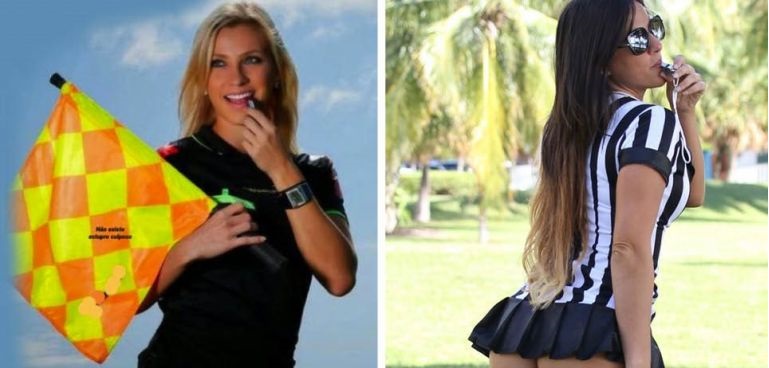 Κ.Ρομάνι & Φ.Κολόμπο: Φόρεσαν στολή διαιτητή και αναστάτωσαν τα γήπεδα της Βραζιλίας & της Ιταλίας (φώτο-βίντεο)