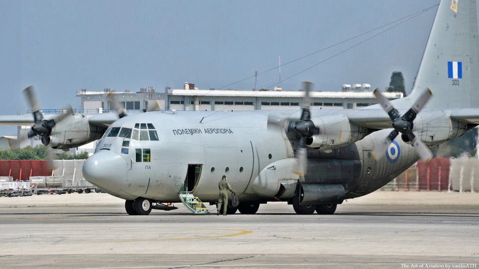Σήμερα η πρώτη αεροδιακομιδή ασθενούς με κορωνοϊό με C130