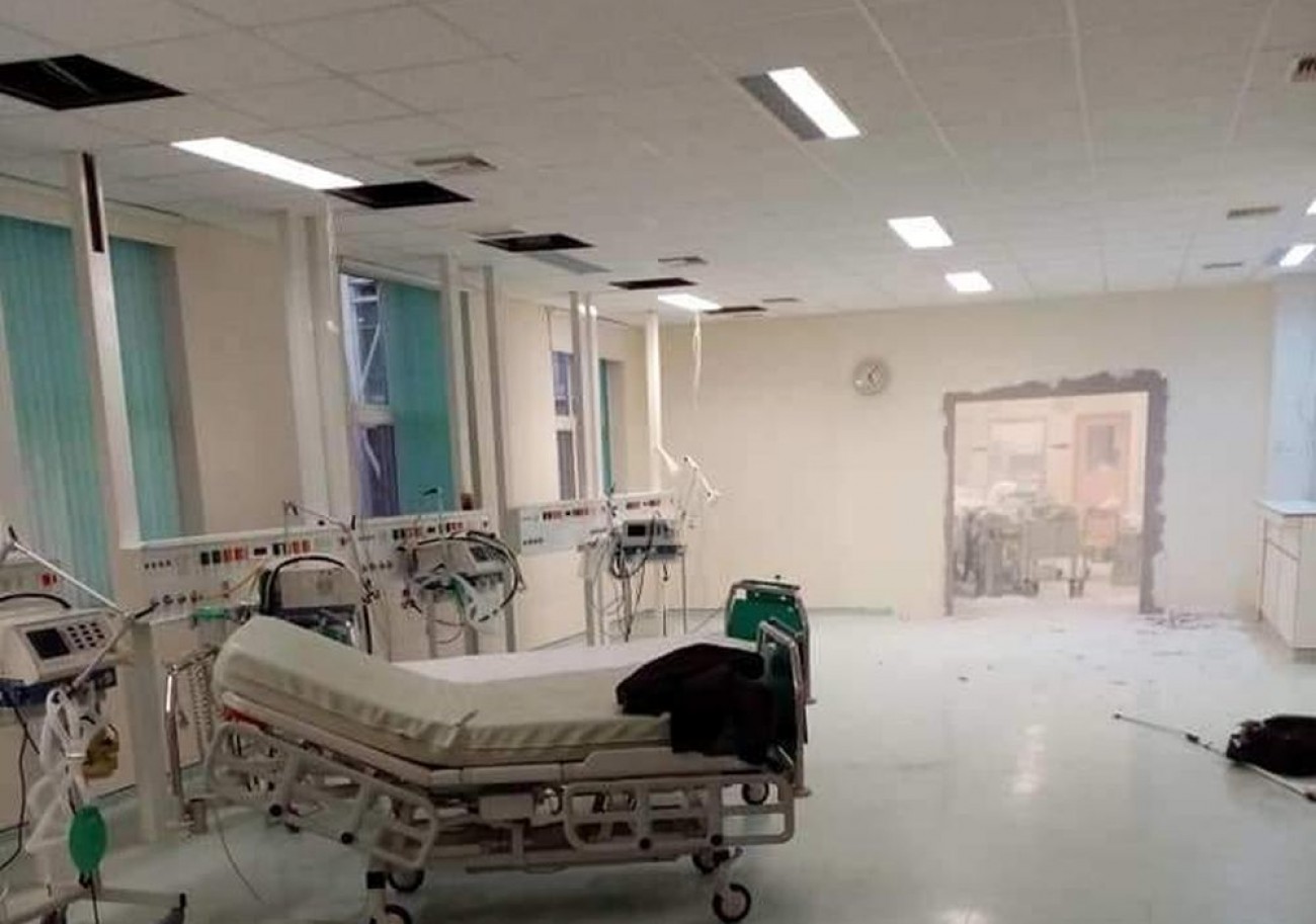 Διαψεύδει τα περί «γκρεμίσματος τοίχου» το Νοσοκομείο Αλεξανδρούπολης