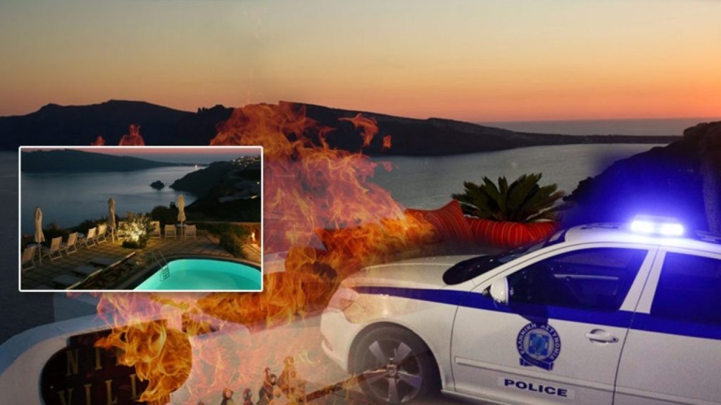 Σαντορίνη: Έκαψαν ιδιοκτήτη ξενοδοχείου στην Οία