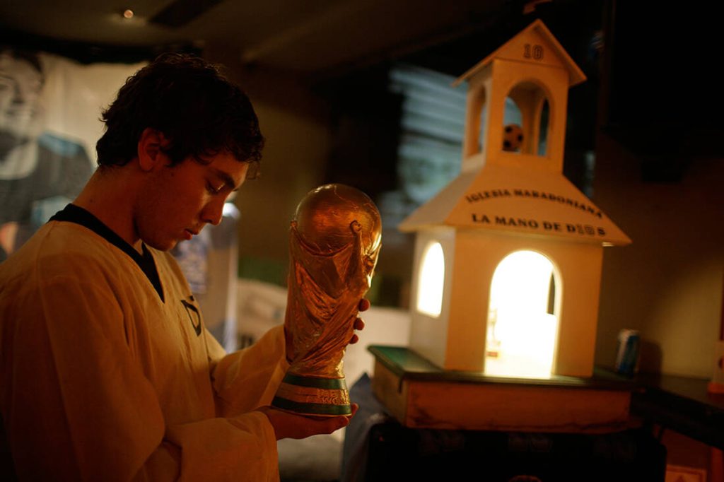 Αυτή είναι η Εκκλησία που φτιάχτηκε για να λατρεύεται ο Nτιέγκο Μαραντόνα