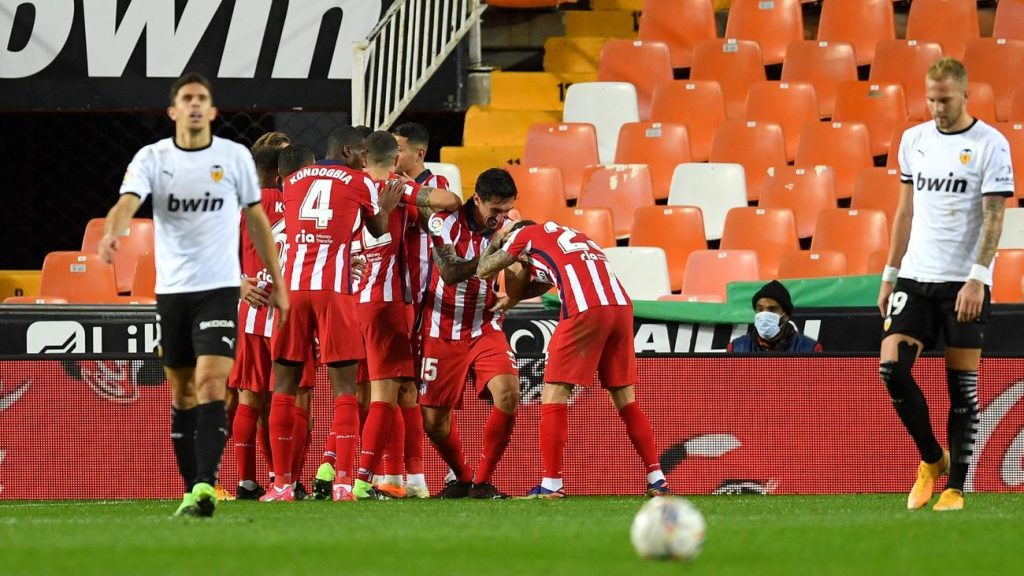 La Liga: Η Ατλέτικο κέρδισε την Βαλένθια και ανέβηκε στην κορυφή – Όλα τα αποτελέσματα