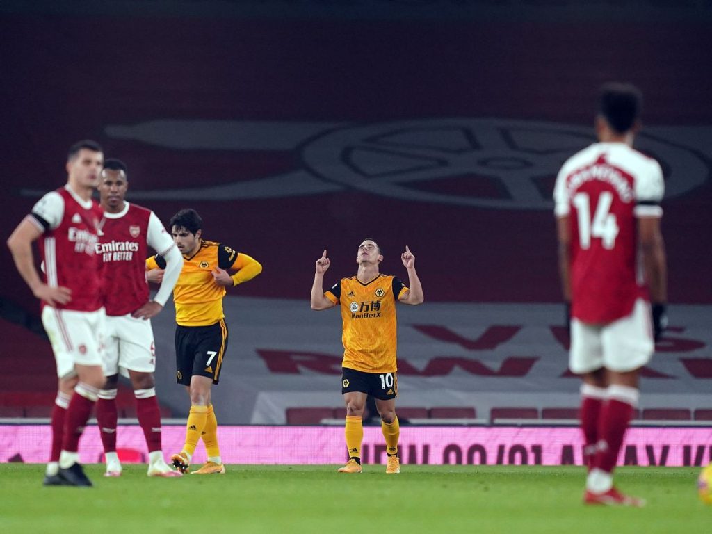 Premier League: Η Γουλβς κέρδισε την Άρσεναλ μέσα στο Λονδίνο – Όλα τα αποτελέσματα