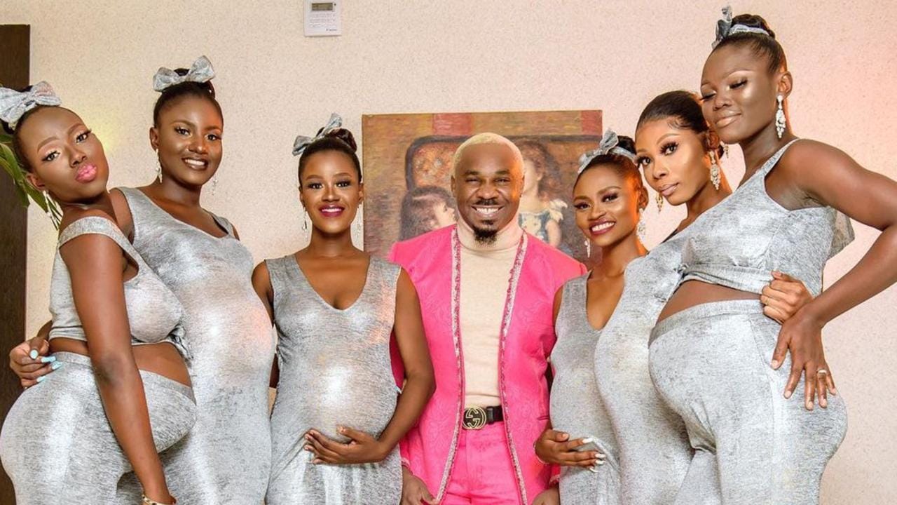 Νιγηριανός πήγε σε γάμο με έξι έγκυες γυναίκες και δηλώνει «όλες κουβαλάνε το παιδί μου» (βίντεο)